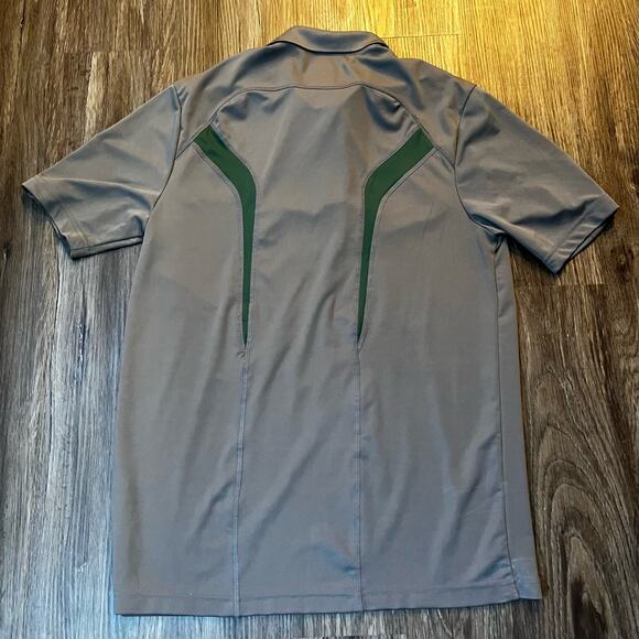 NFL Team Apparel Men's LG New York Jets TX3 Cool Polo Shirt - Picture 3 of 4